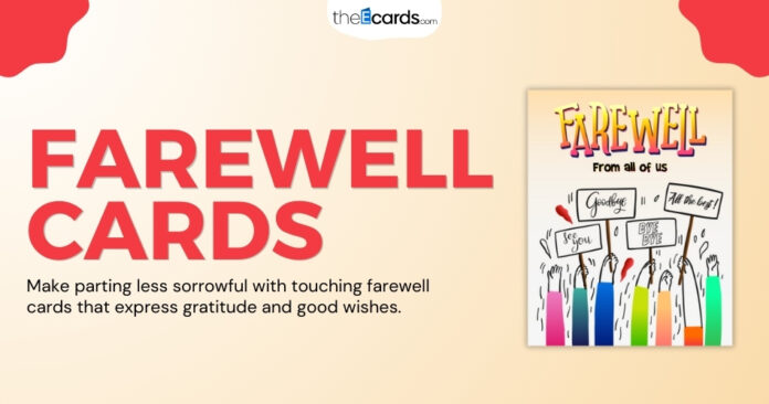 Virtual Farewell Card